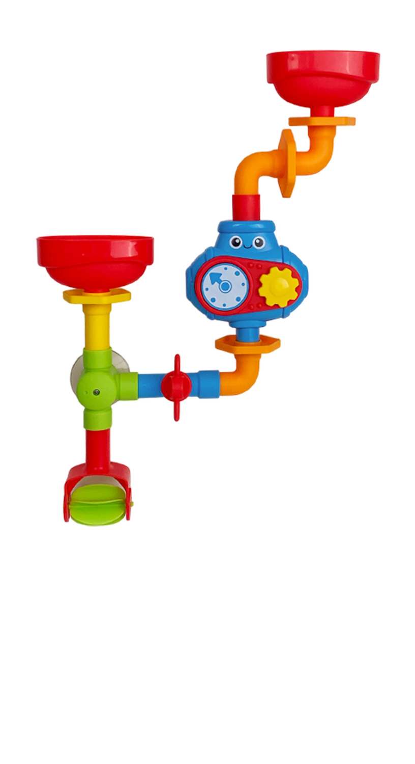 Jucarie baie - Conductele vesele PlayLearn Toys