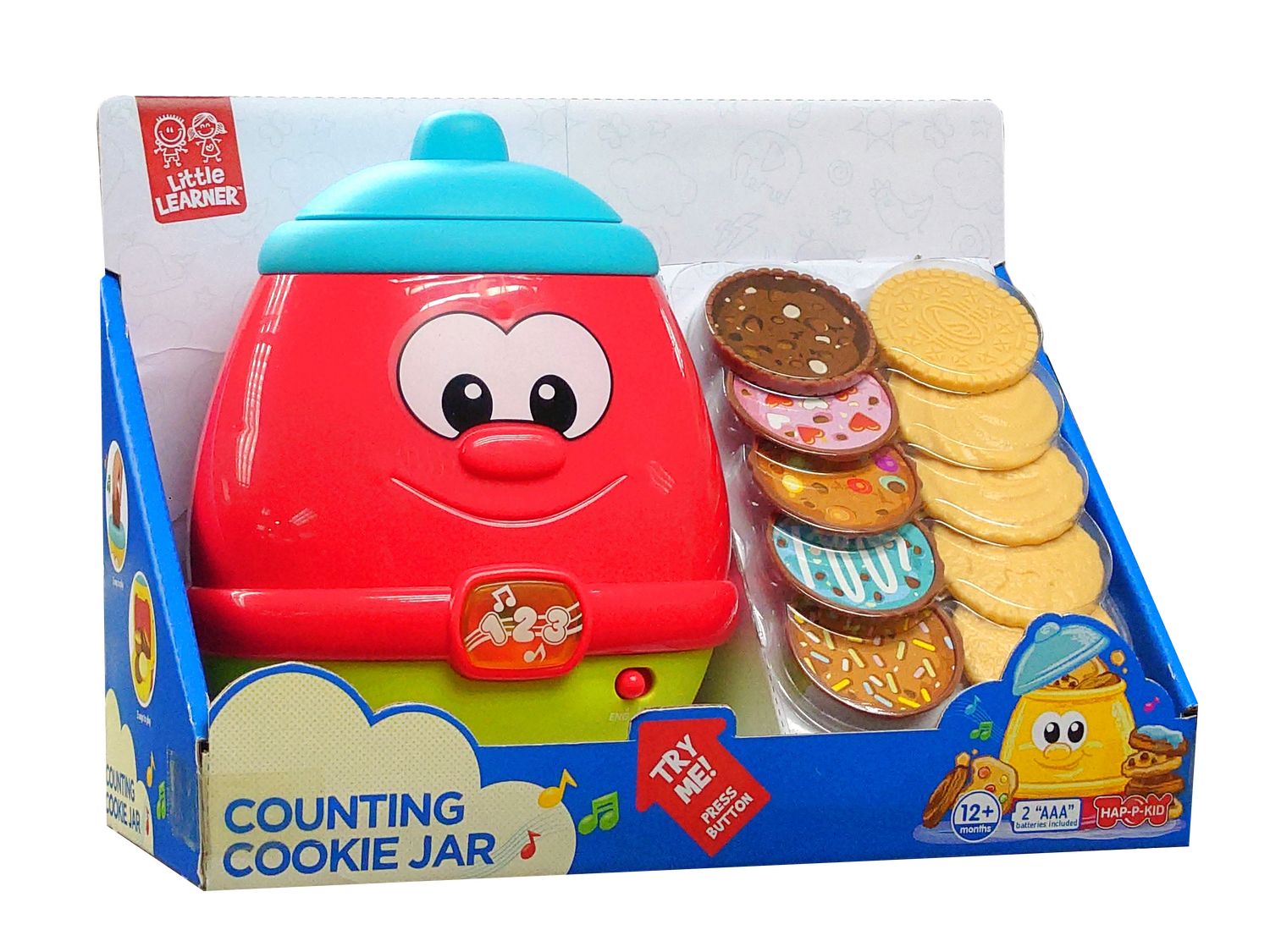 Jucarie interactiva - Borcanul cu biscuiti PlayLearn Toys