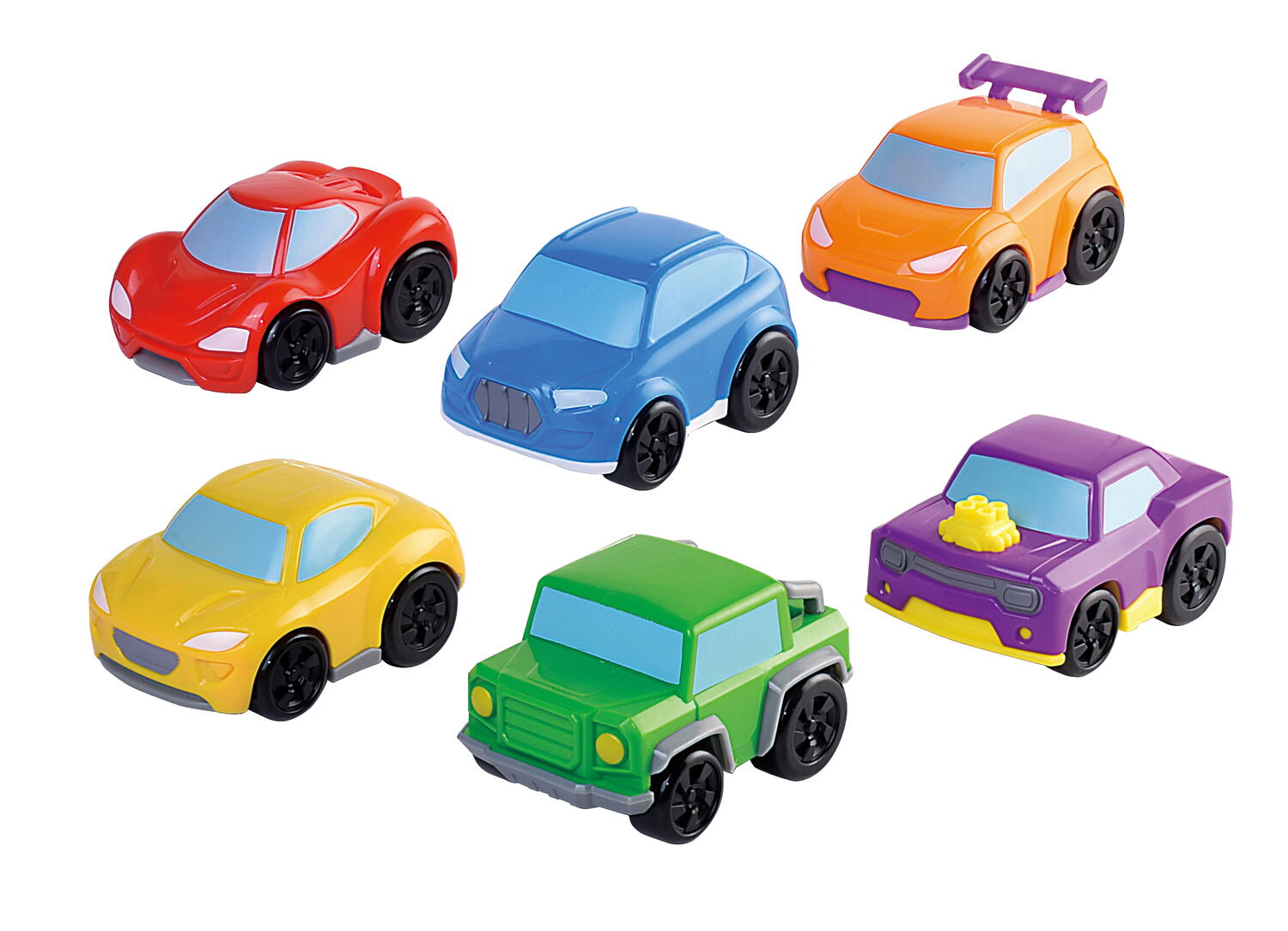 Jucarie interactiva - Camion cu platforma auto PlayLearn Toys