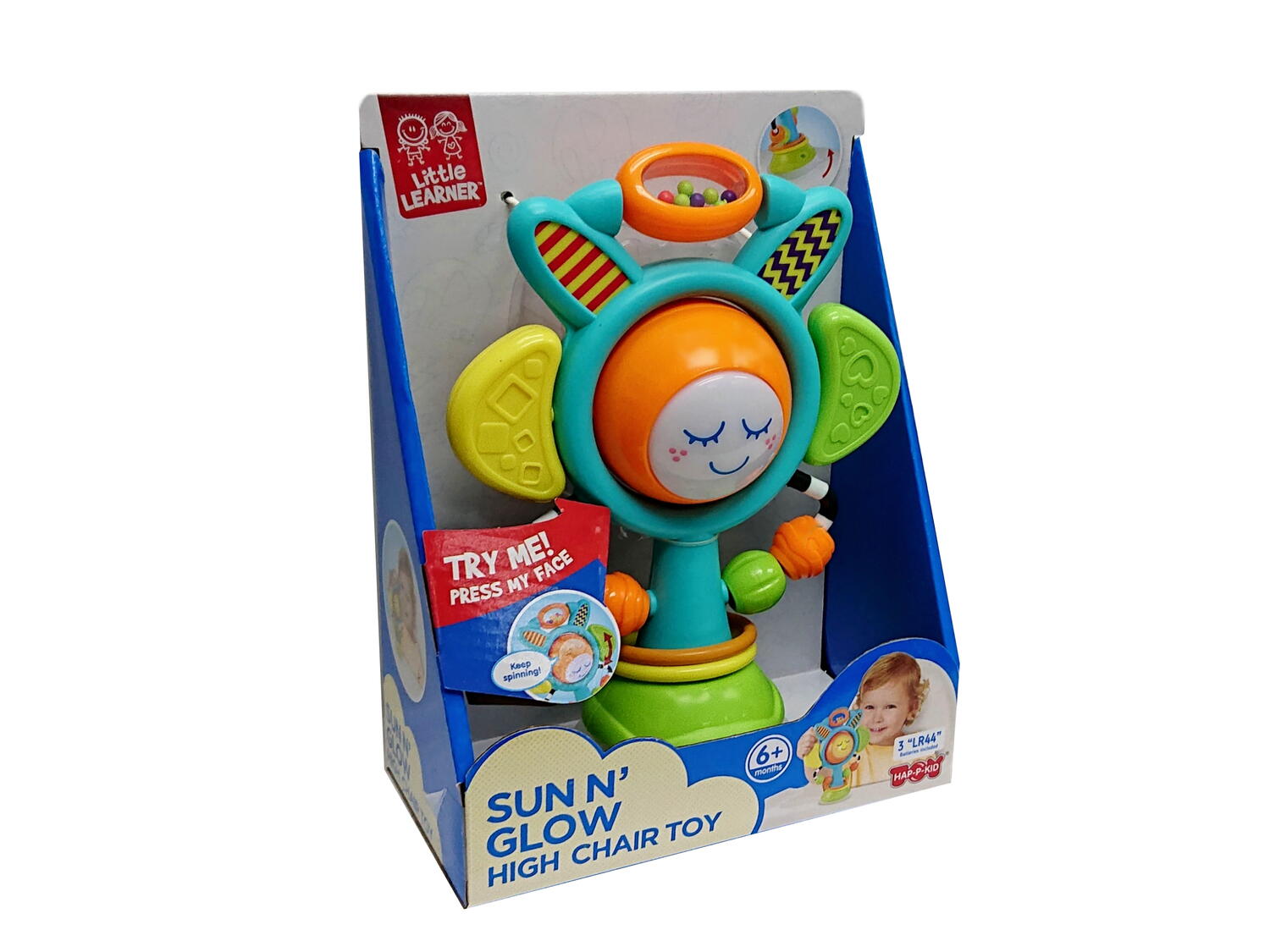 Jucarie interactiva cu ventuza - Floarea soarelui PlayLearn Toys