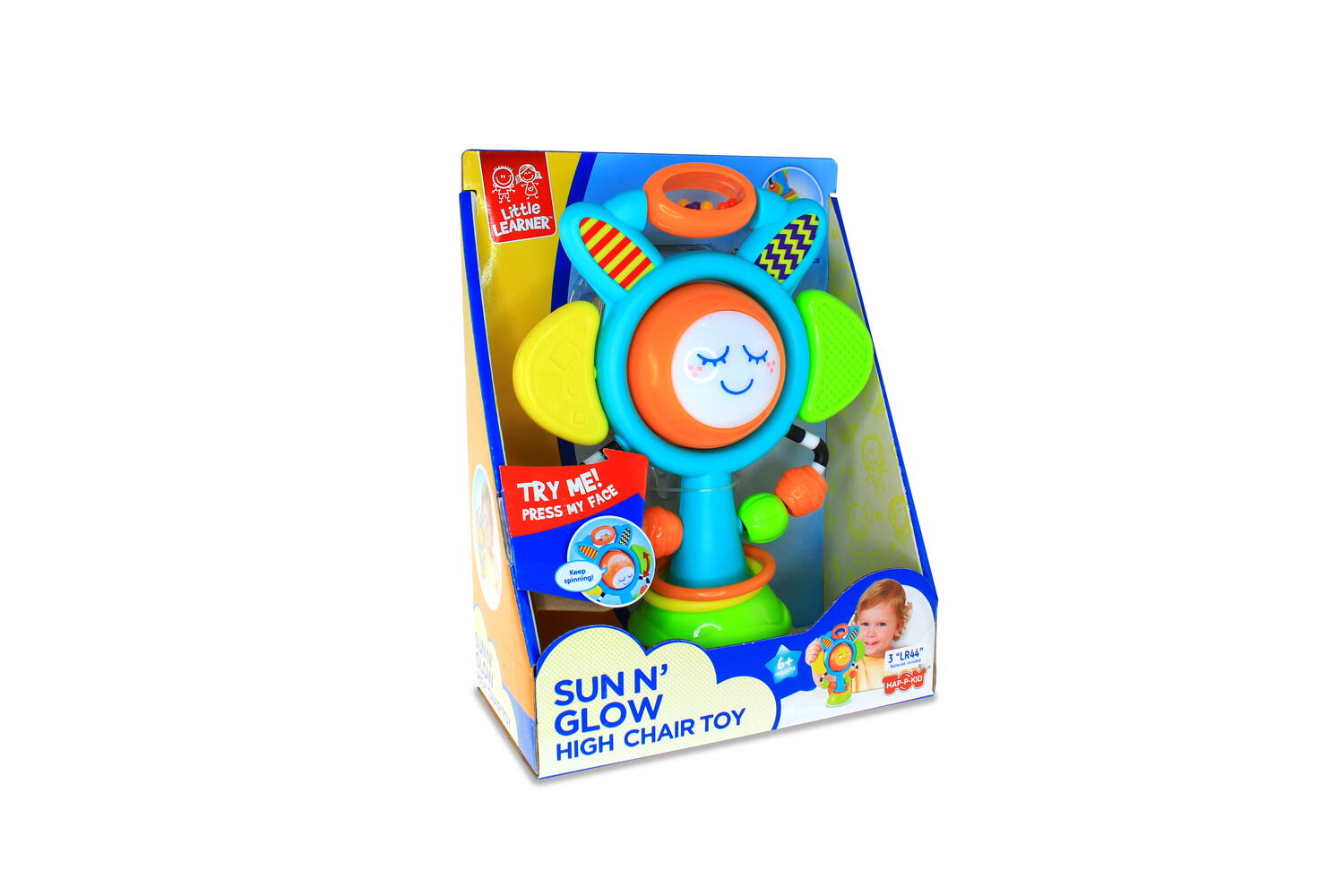 Jucarie interactiva cu ventuza - Floarea soarelui PlayLearn Toys