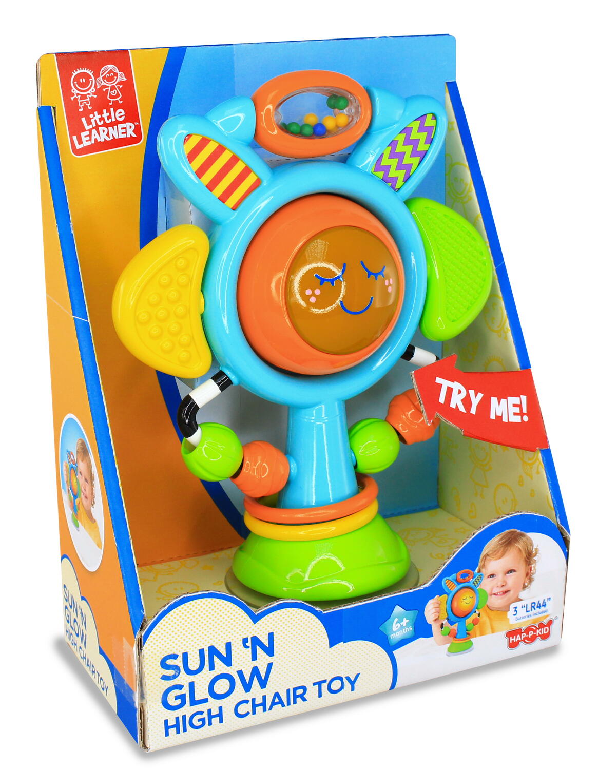 Jucarie interactiva cu ventuza - Floarea soarelui PlayLearn Toys