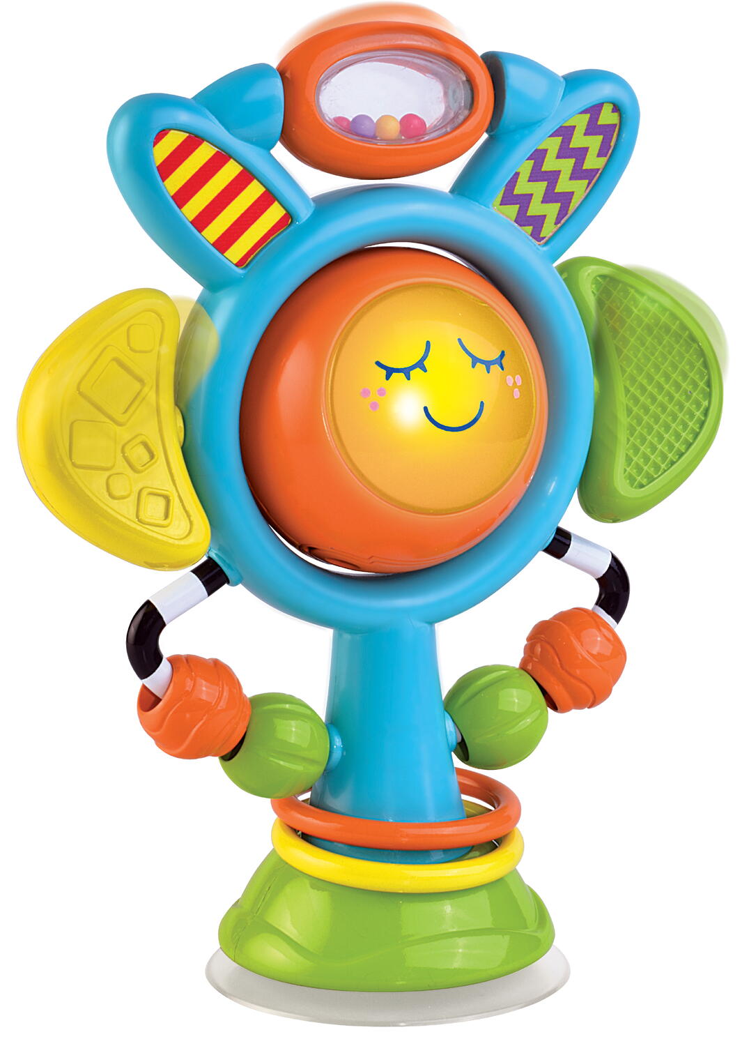 Jucarie interactiva cu ventuza - Floarea soarelui PlayLearn Toys