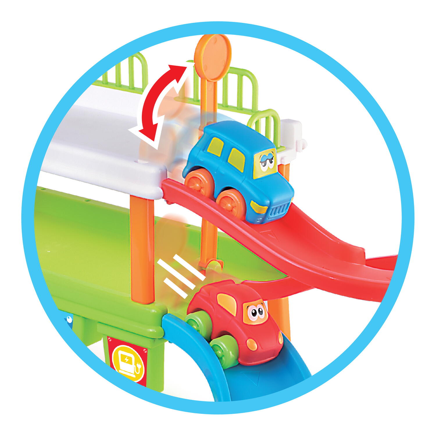 Primul meu garaj (33 piese) PlayLearn Toys