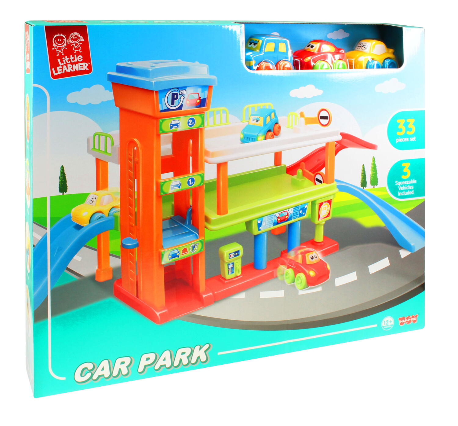 Primul meu garaj (33 piese) PlayLearn Toys
