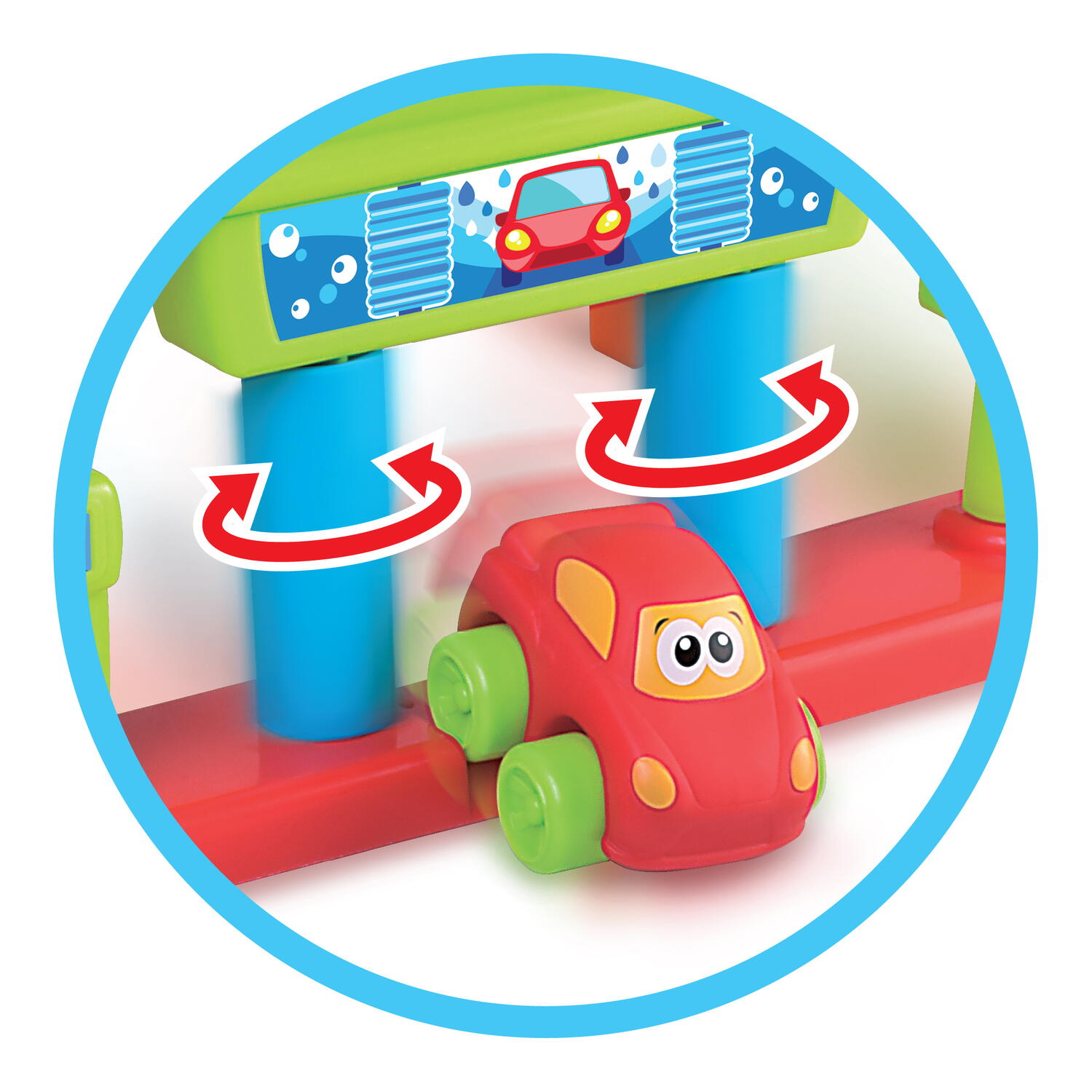 Primul meu garaj (33 piese) PlayLearn Toys