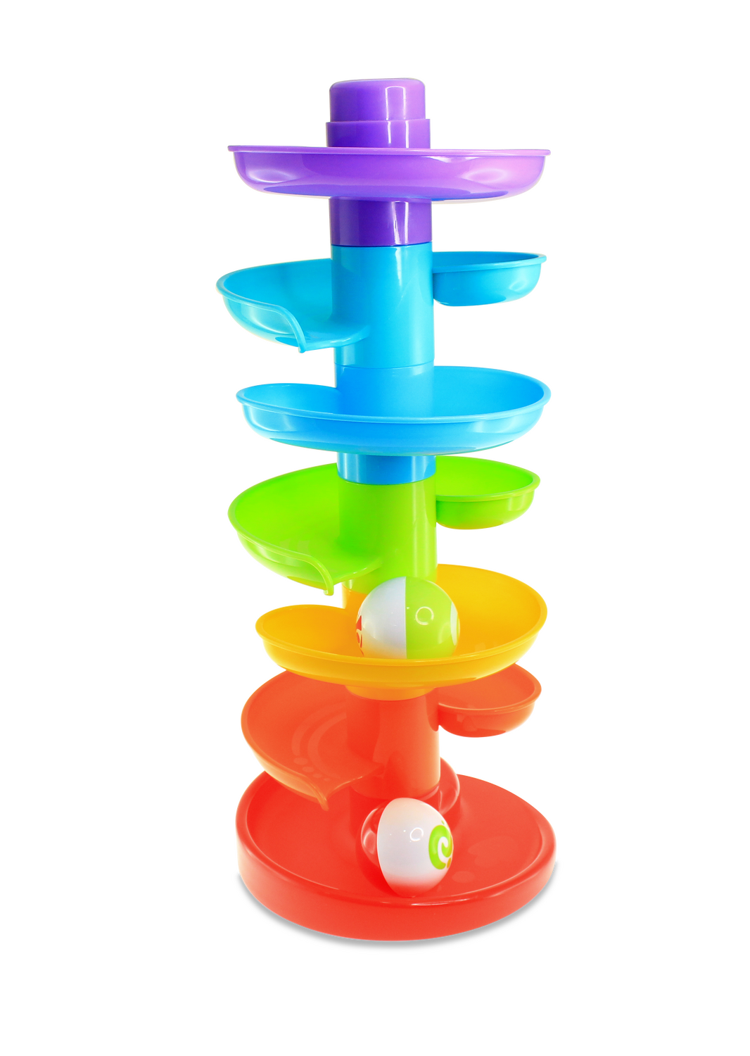 Set 3 in 1 - Autobuz cu sortator, cilindru & turnulet cu bile PlayLearn Toys