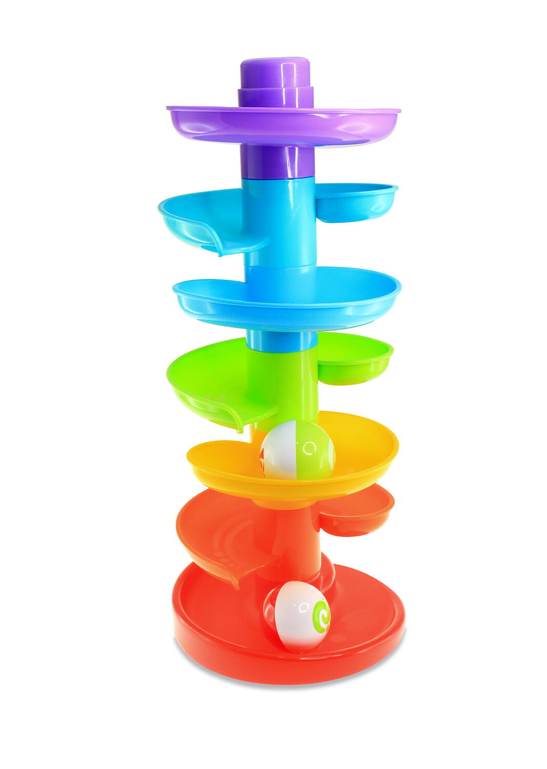 Set 3 in 1 - Autobuz cu sortator, cilindru & turnulet cu bile PlayLearn Toys