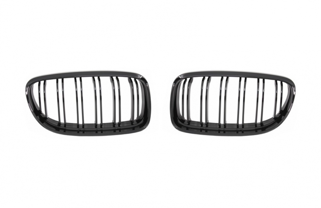 Grile Centrale BMW Seria 3 E90 E91 LCI (2008-2011) M-Design Negru Lucios Performance AutoTuning