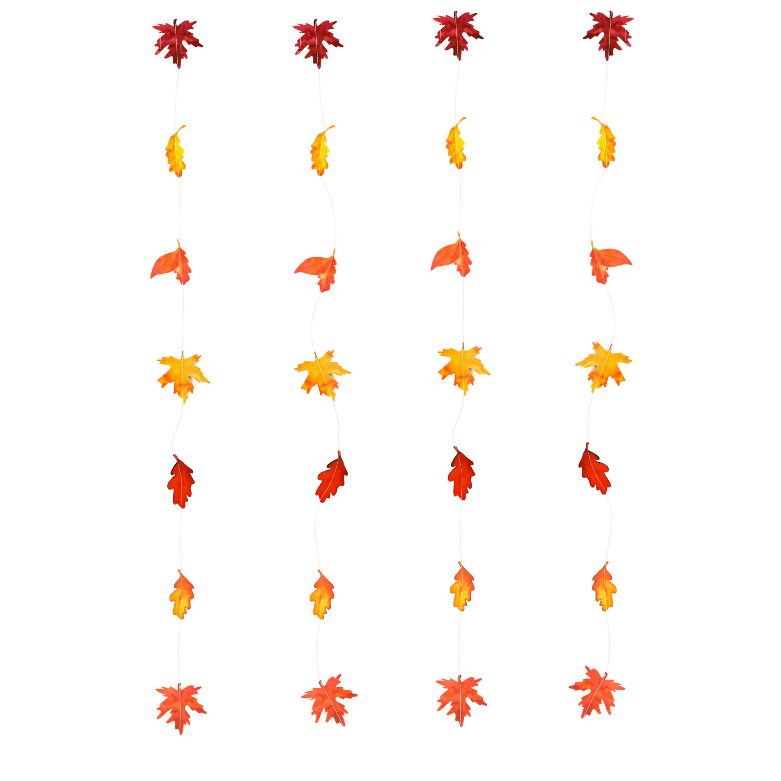 Decor de toamnă – ghirlandă cu frunze căzătoare, 2,1 m, set 4 bucăți Best CarHome