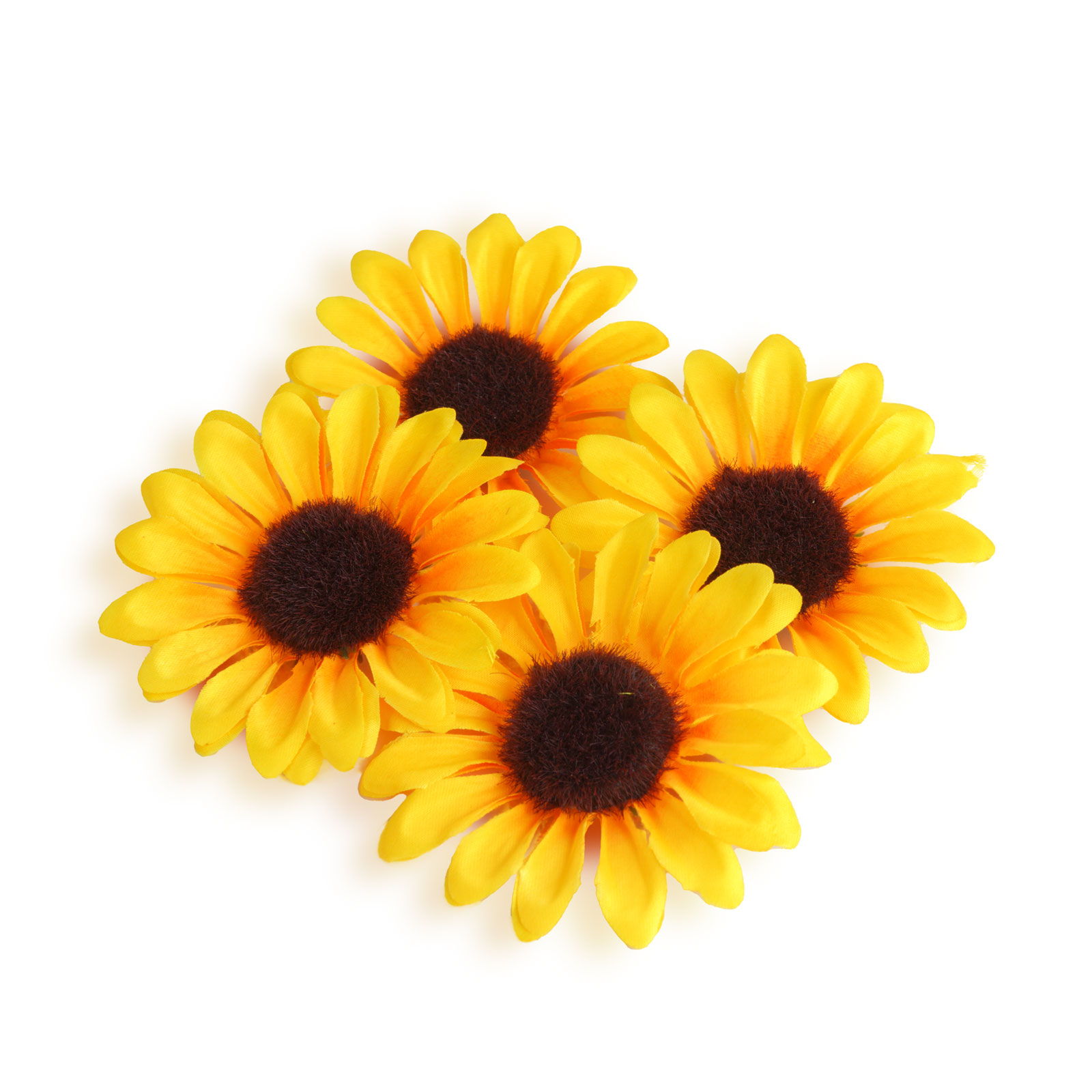 Decorațiune de toamnă – floarea-soarelui – 3 culori – set 4 bucăți Best CarHome