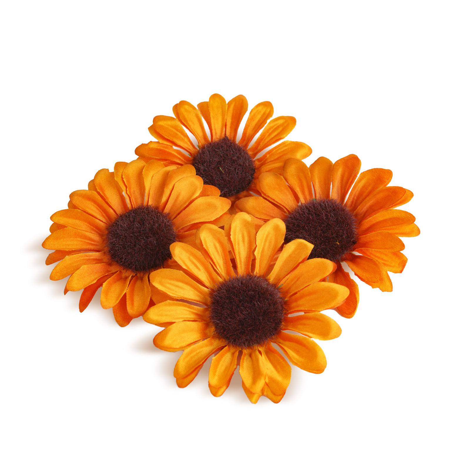 Decorațiune de toamnă – floarea-soarelui – 3 culori – set 4 bucăți Best CarHome