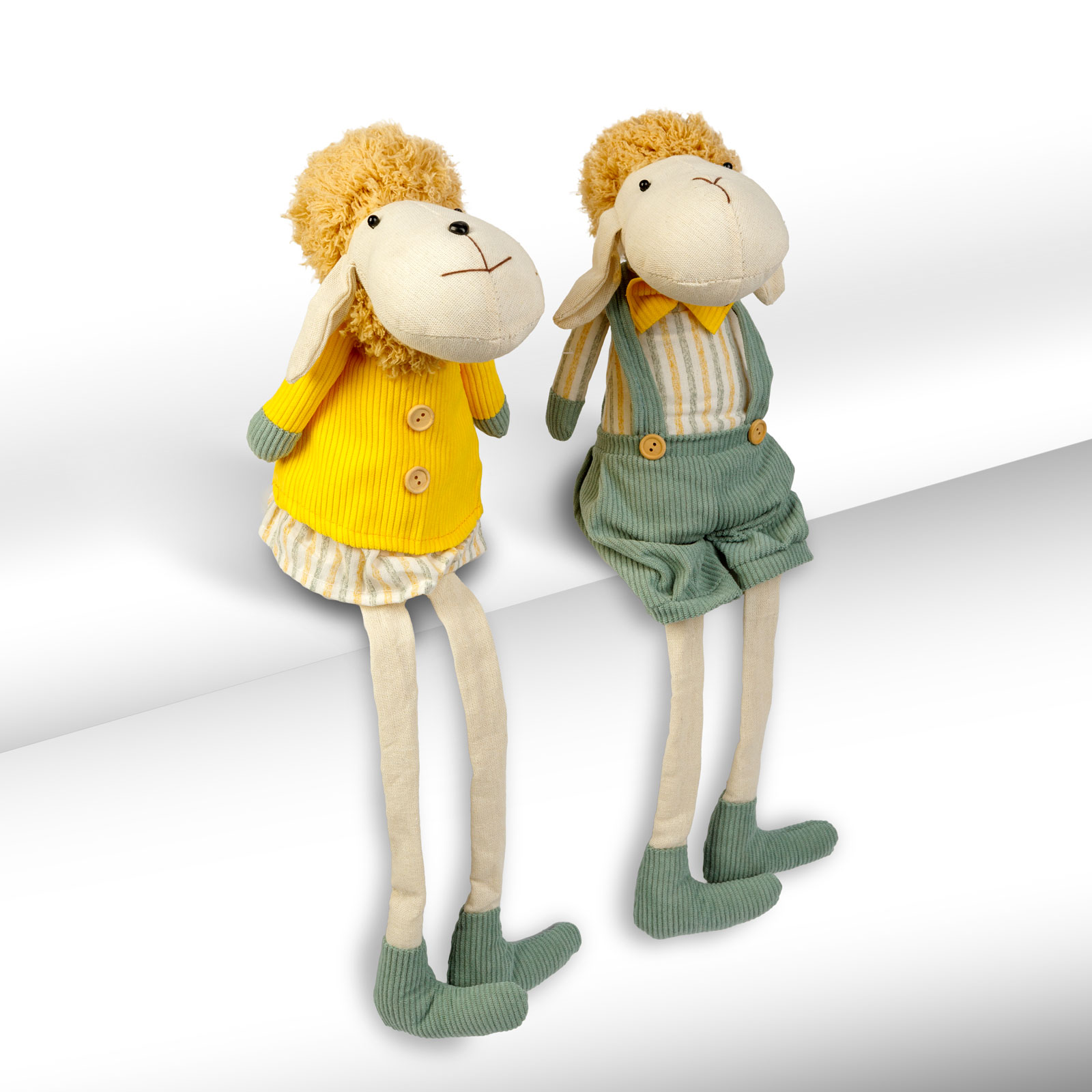 Decorațiune textilă – miel – 50 x 18 x 15 cm – 2 modele Best CarHome