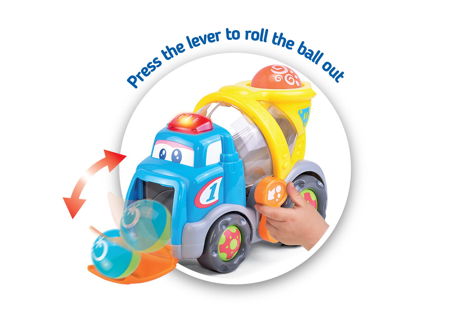 Jucarie interactiva - Camion cu bile PlayLearn Toys