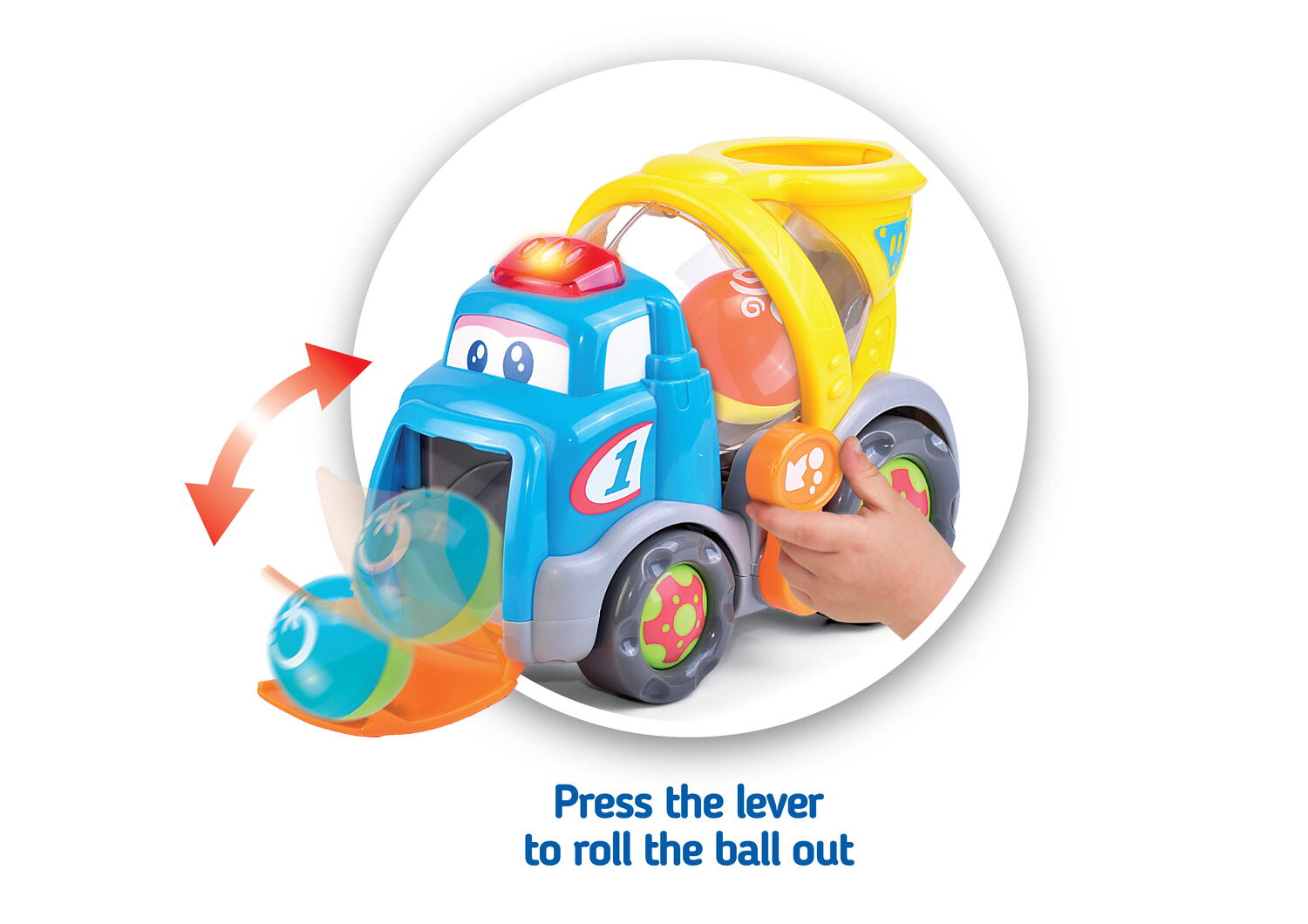 Jucarie interactiva - Camion cu bile PlayLearn Toys