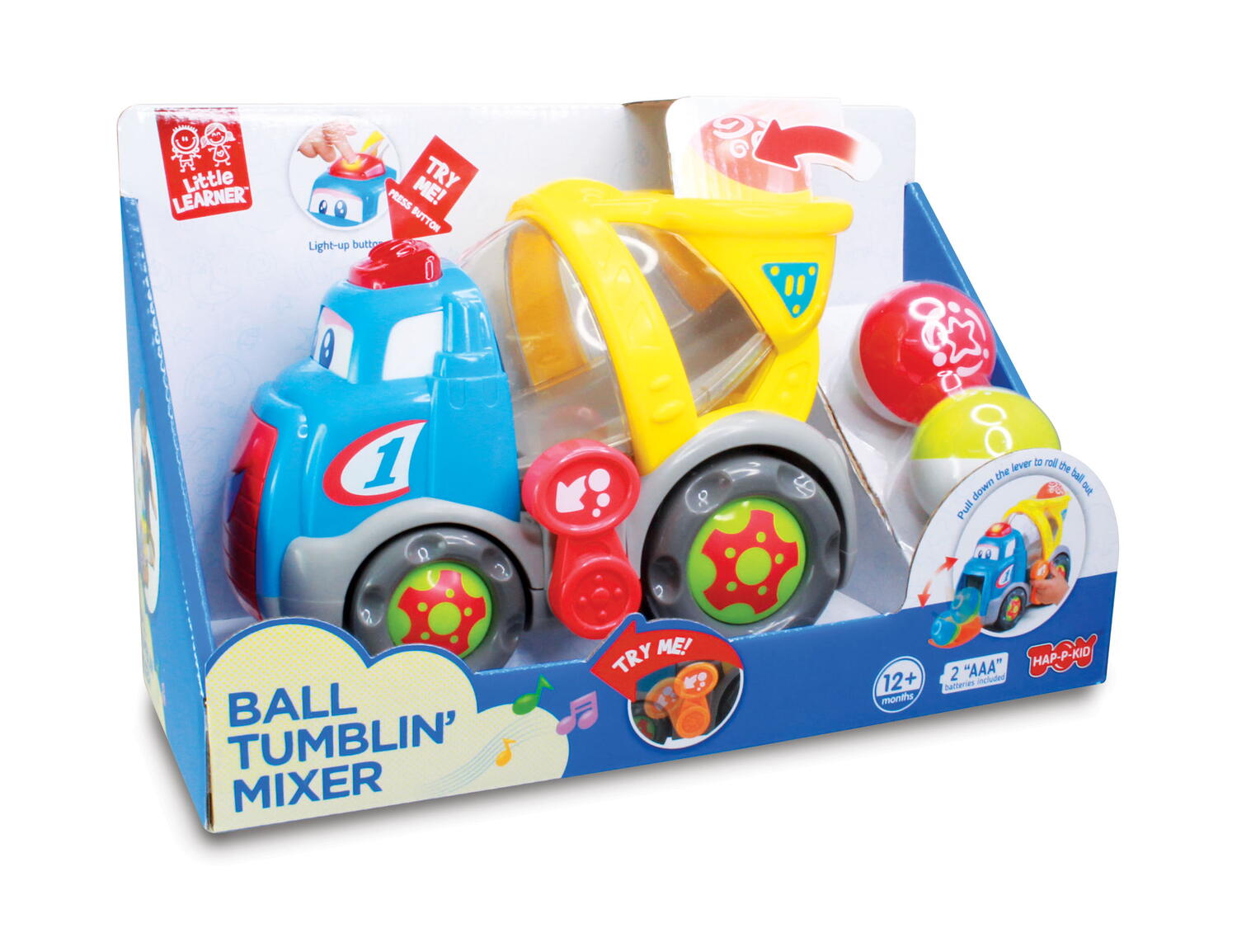 Jucarie interactiva - Camion cu bile PlayLearn Toys