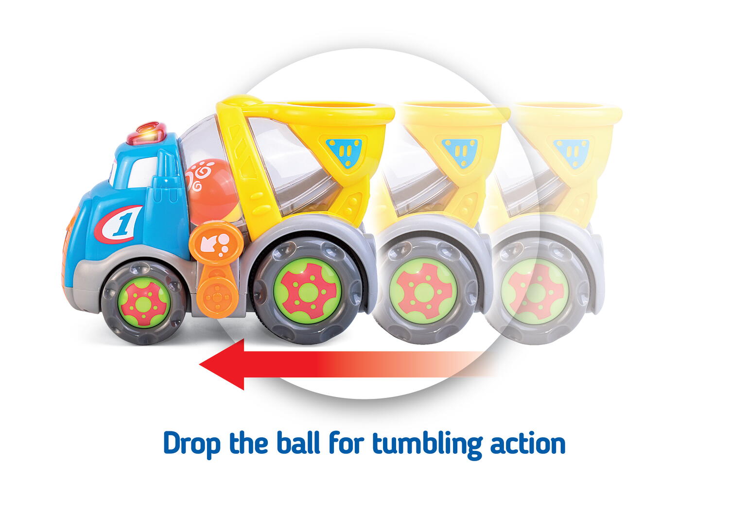 Jucarie interactiva - Camion cu bile PlayLearn Toys