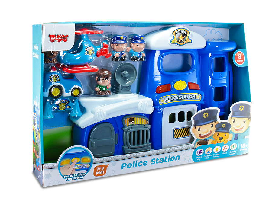 Jucarie interactiva - Prima mea sectie de politie PlayLearn Toys