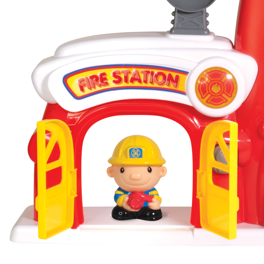 Jucarie interactiva - Prima mea statie de pompieri PlayLearn Toys