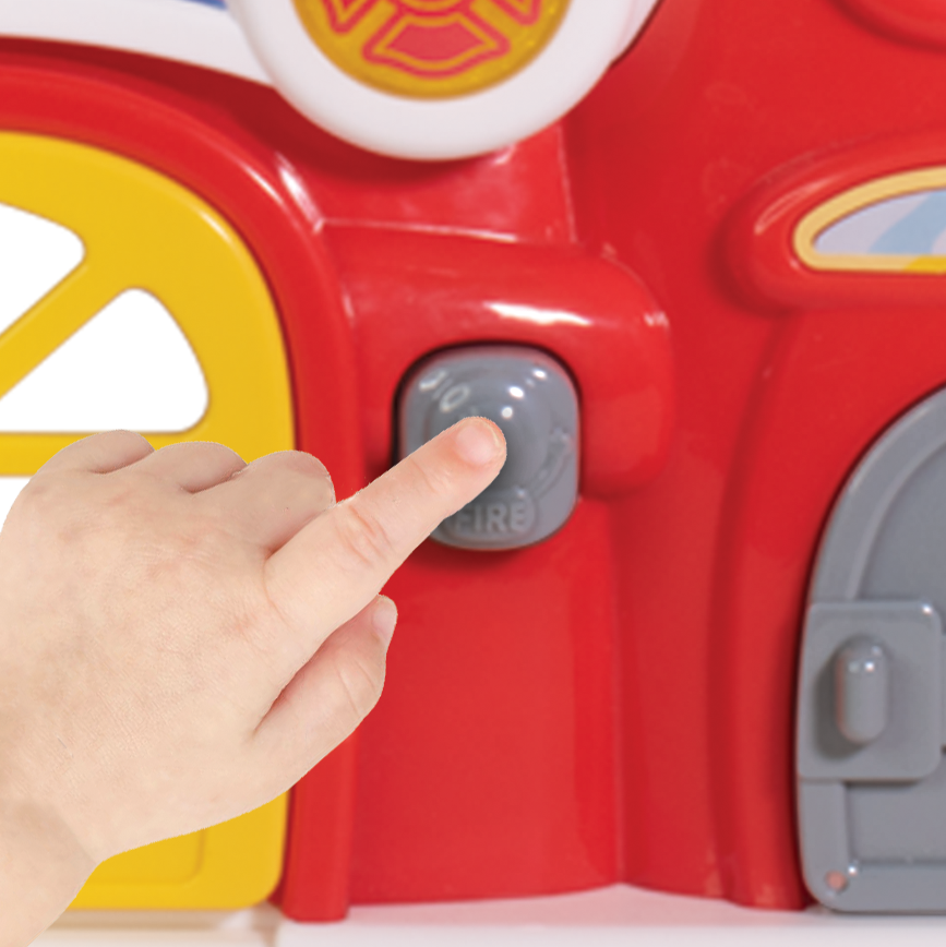 Jucarie interactiva - Prima mea statie de pompieri PlayLearn Toys