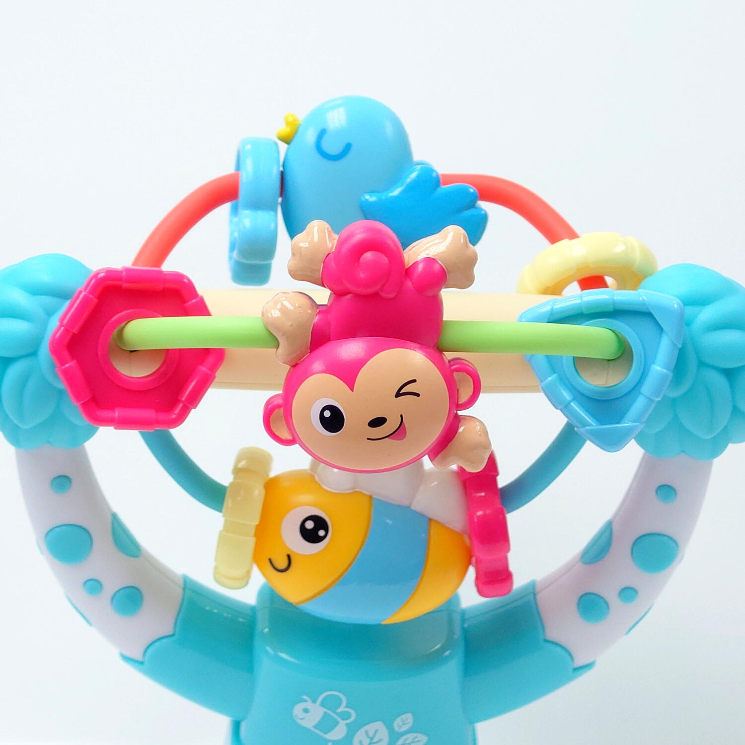 Jucarie interactiva cu ventuza - Invarte si descopera PlayLearn Toys