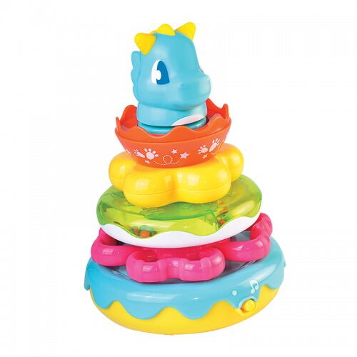Jurcarie interactiva de stivuit - Dino PlayLearn Toys