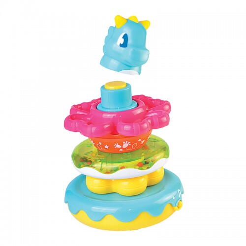 Jurcarie interactiva de stivuit - Dino PlayLearn Toys