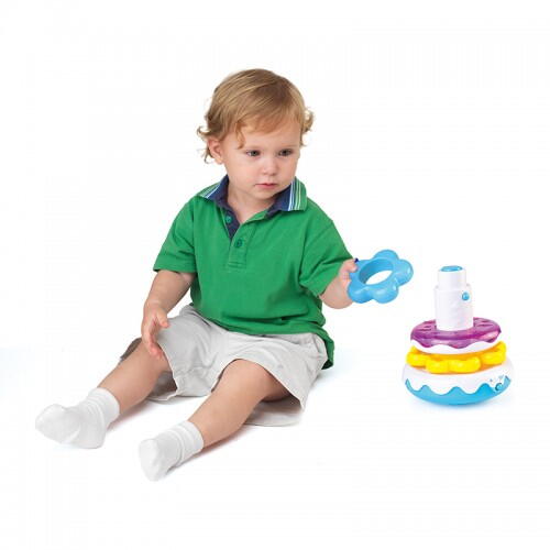 Jurcarie interactiva de stivuit - Unicorn PlayLearn Toys
