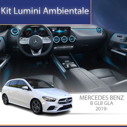 Lumini Ambientale Mercedes Benz W247 2019-2025 trim pasager control telefon sau sistem original CarStore Technology