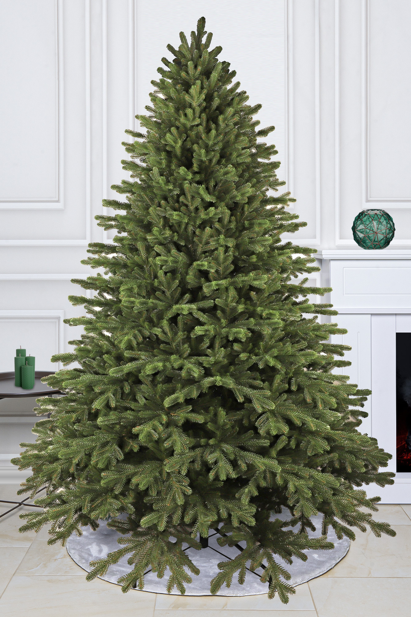 Brad Artificial Imperial de Lux 1745 Ramuri Full 3D PE Verde 200 cm