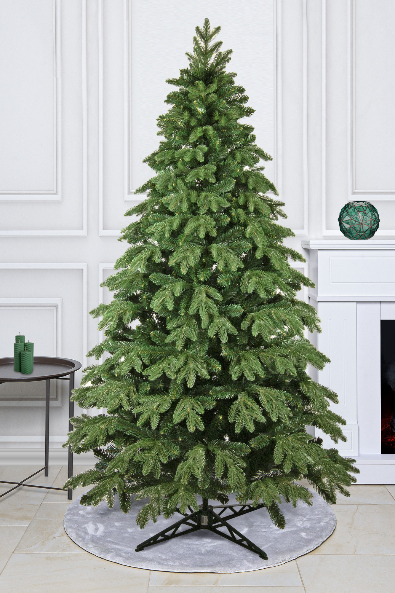 Brad Artificial Noel 492 Ramuri 3D PE si 2D PVC Verde 180 cm
