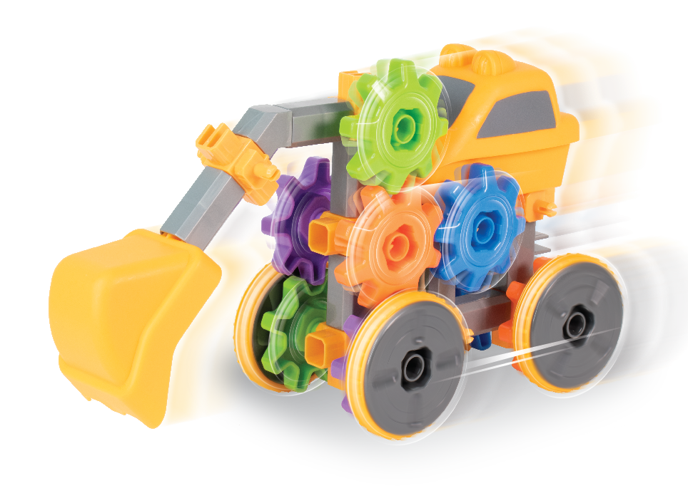 Set de constructie 3 in 1 STEM - Robotel & masinute saniter PlayLearn Toys