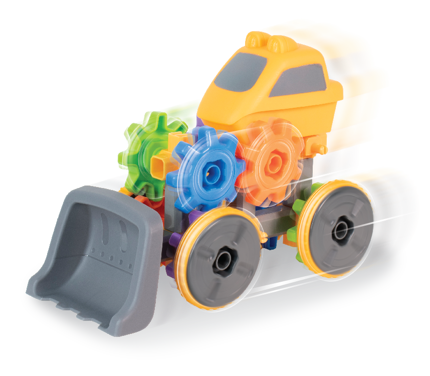 Set de constructie 3 in 1 STEM - Robotel & masinute saniter PlayLearn Toys