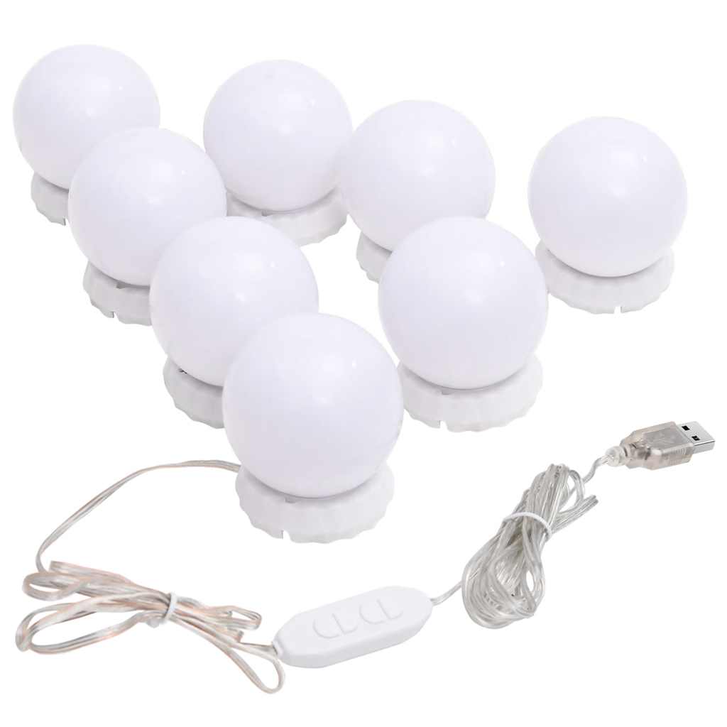Oglindă de perete cu lumini LED 50x100 cm sticlă dreptunghiular GartenMobel Dekor