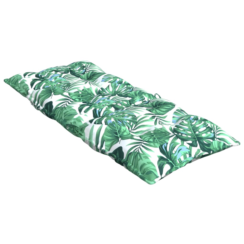 Perne de scaun spătar înalt, 4 buc, model frunze, textil Oxford GartenMobel Dekor