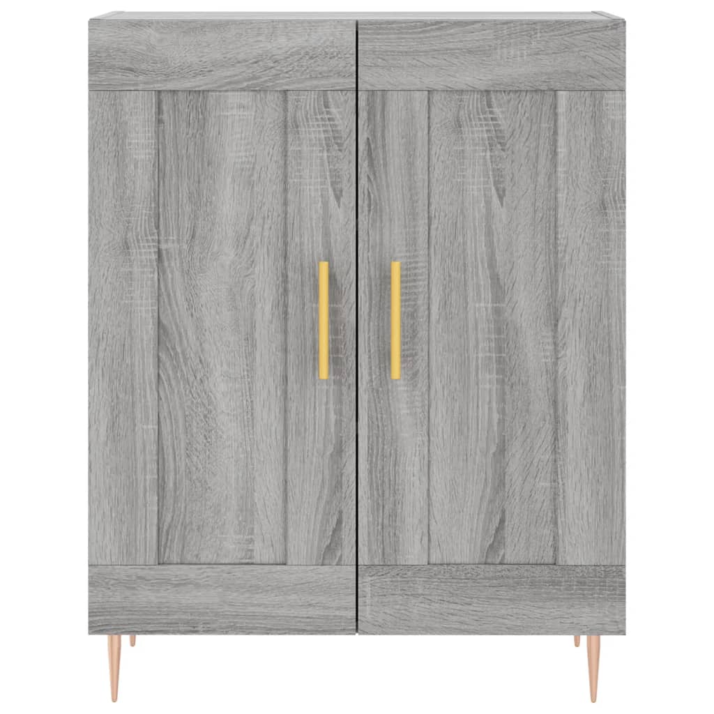 Servantă, gri sonoma, 69,5x34x90 cm, lemn compozit GartenMobel Dekor