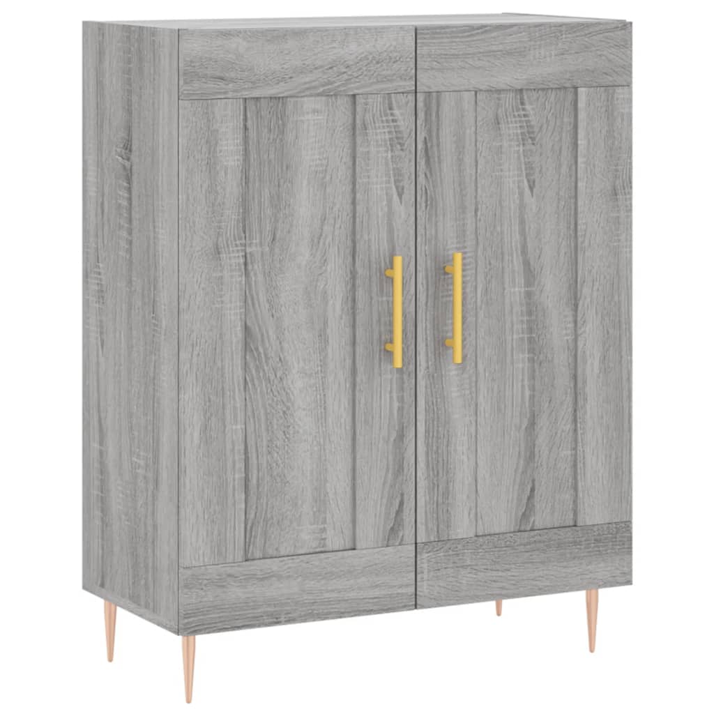 Servantă, gri sonoma, 69,5x34x90 cm, lemn compozit GartenMobel Dekor