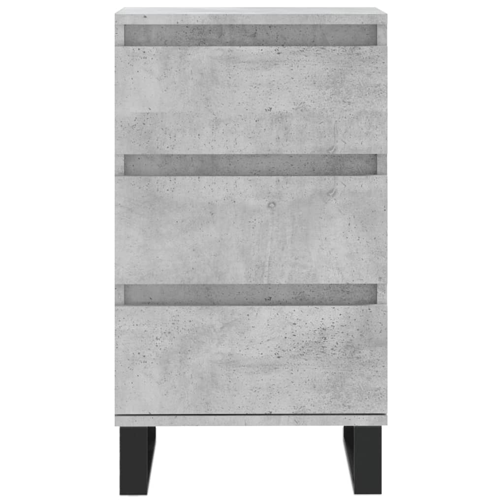 Servantă, gri beton, 40x35x70 cm, lemn prelucrat GartenMobel Dekor
