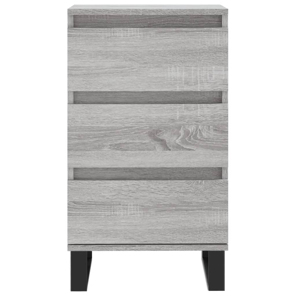 Servantă, gri sonoma, 40x35x70 cm, lemn prelucrat GartenMobel Dekor
