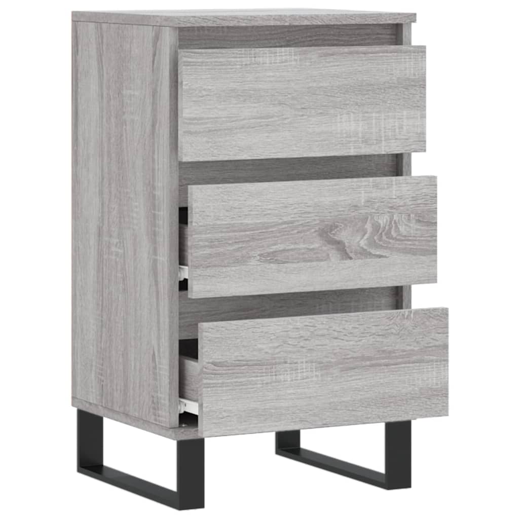 Servantă, gri sonoma, 40x35x70 cm, lemn prelucrat GartenMobel Dekor
