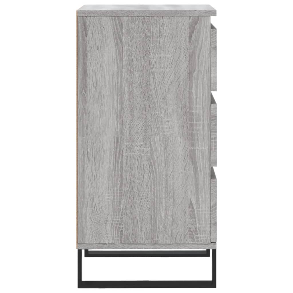 Servantă, gri sonoma, 40x35x70 cm, lemn prelucrat GartenMobel Dekor