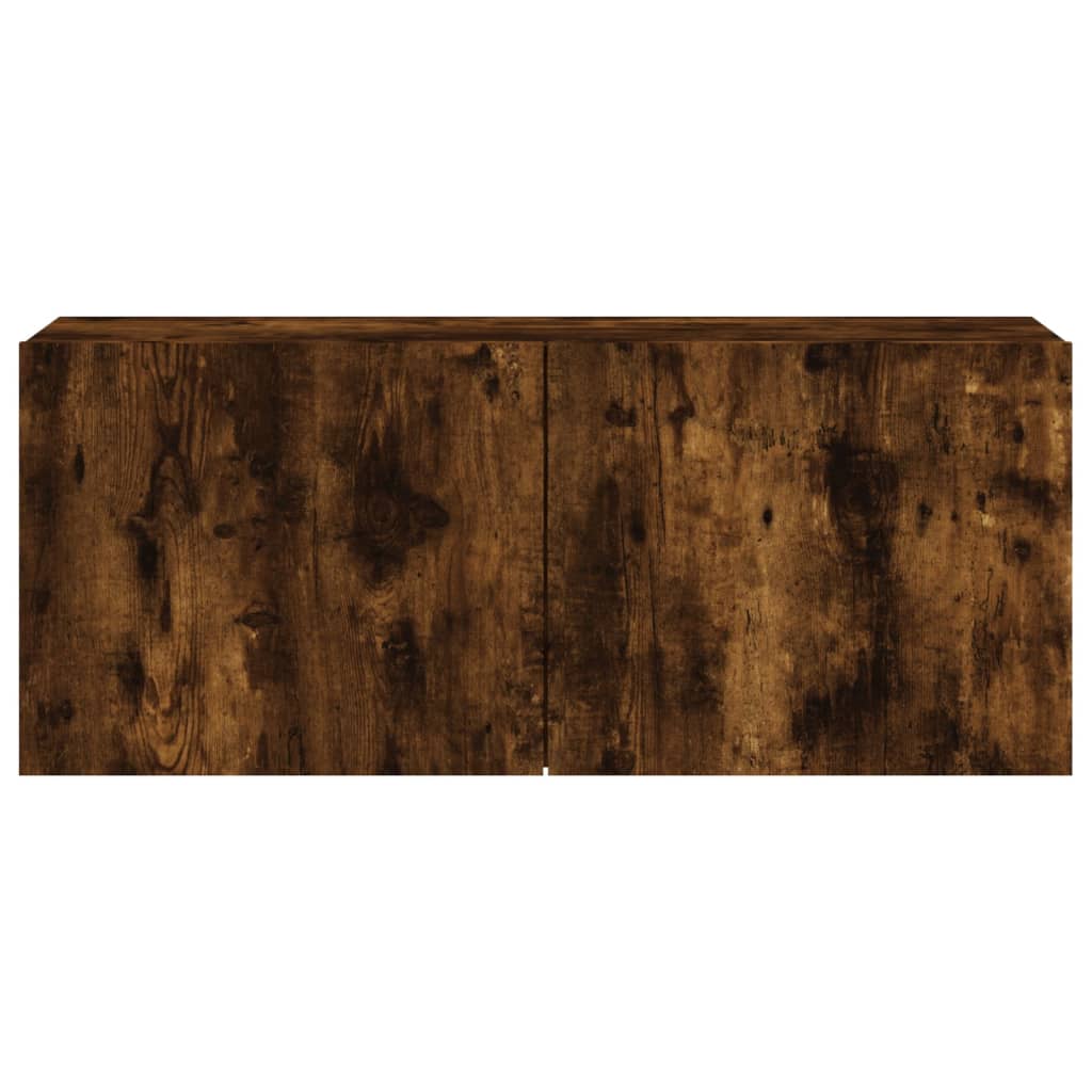 Comodă TV de perete, stejar fumuriu, 100x30x41 cm GartenMobel Dekor