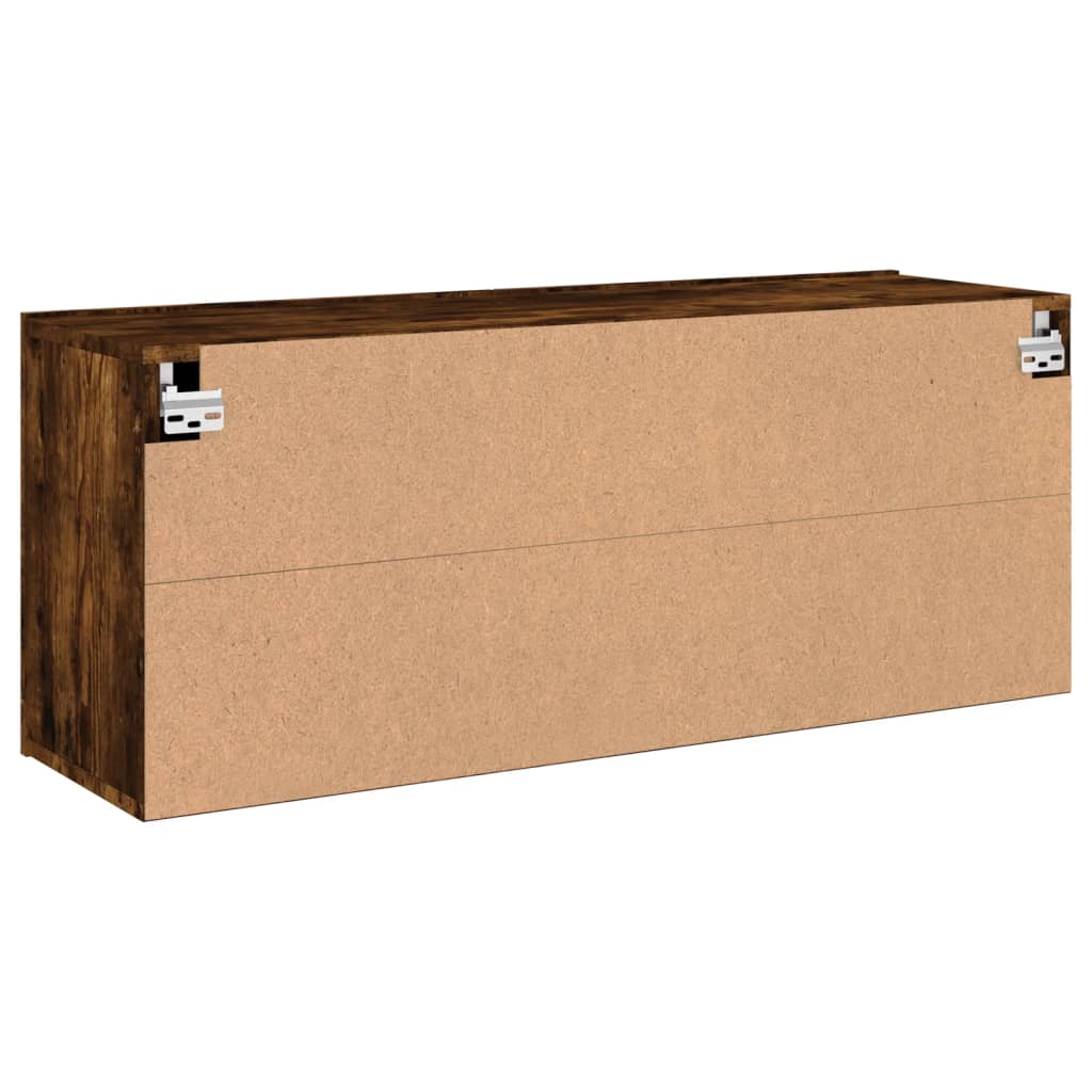 Comodă TV de perete, stejar fumuriu, 100x30x41 cm GartenMobel Dekor
