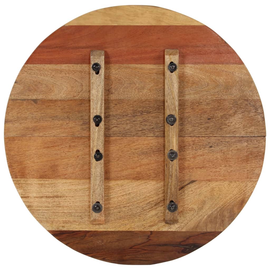 Blat de masă rotund, 60 cm, lemn masiv reciclat, 15-16 mm GartenMobel Dekor