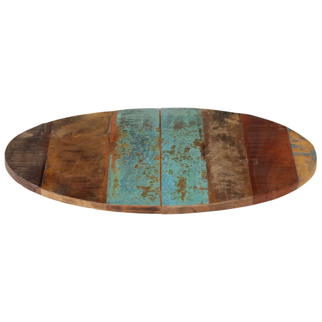 Blat de masă rotund, 60 cm, lemn masiv reciclat, 15-16 mm GartenMobel Dekor