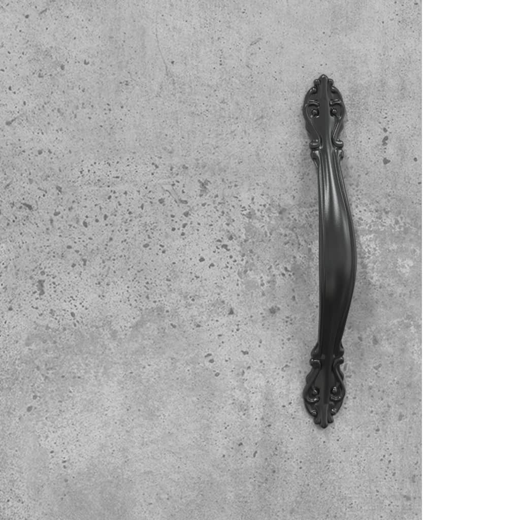 Dulap înalt, gri beton, 69,5x34x180, lemn compozit GartenMobel Dekor