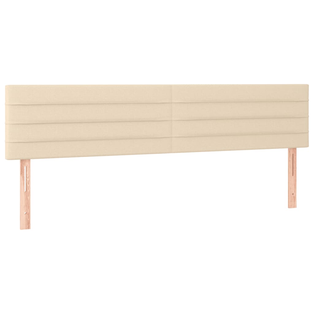 Pat continental cu saltea, crem, 120x190 cm, textil GartenMobel Dekor