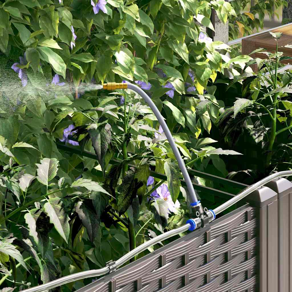 Ghivece pentru grădină Maro 120 x 120 x 142 cm Oțel GartenMobel Dekor