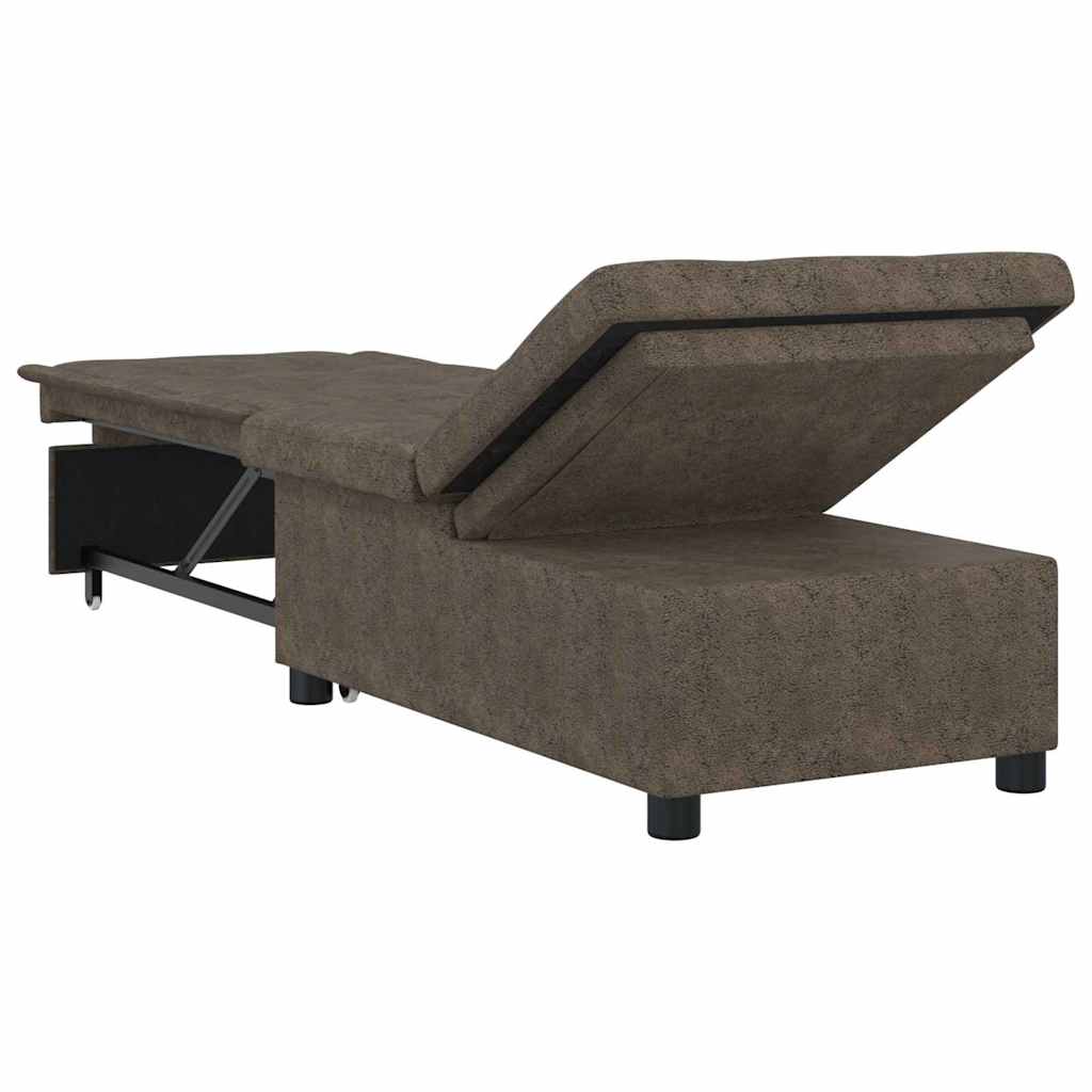 Canapea extensibilă Gri închis 67 x 194 x 38 cm GartenMobel Dekor