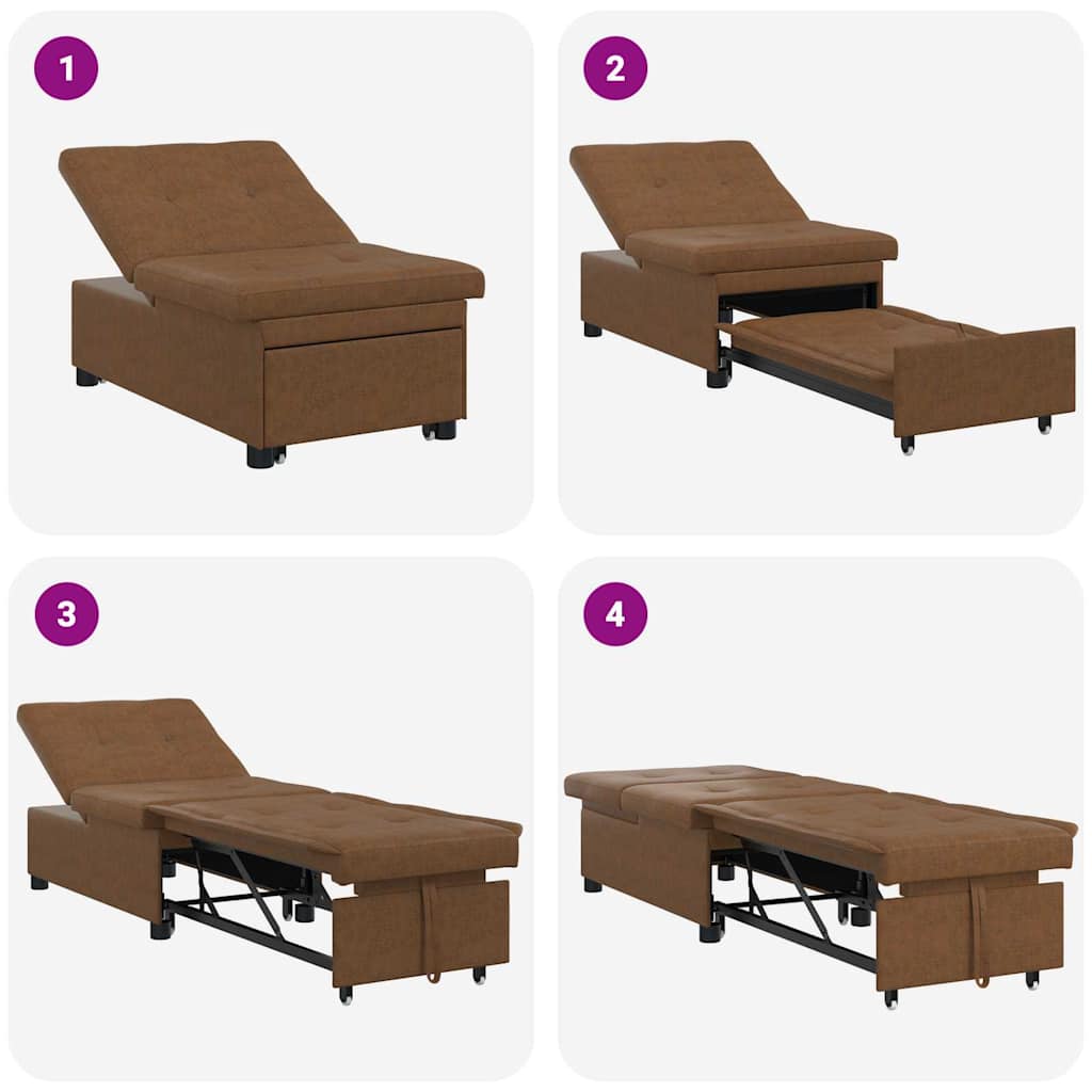 Canapea extensibilă Maro 67 x 194 x 38 cm GartenMobel Dekor